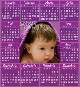 Calendare 2013 personalizate